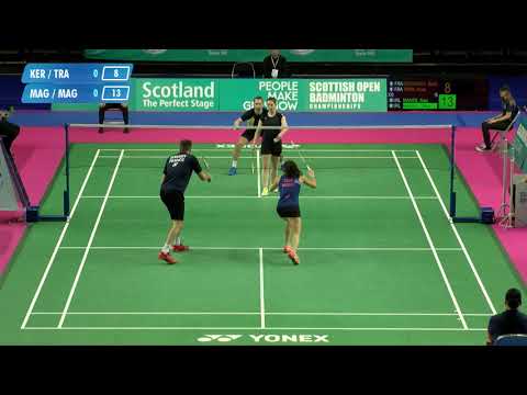 Mixed doubles | Kersaudy/Tran (FRA) v Magee/Magee (IRL) | Scottish Open 2018 - Day 1