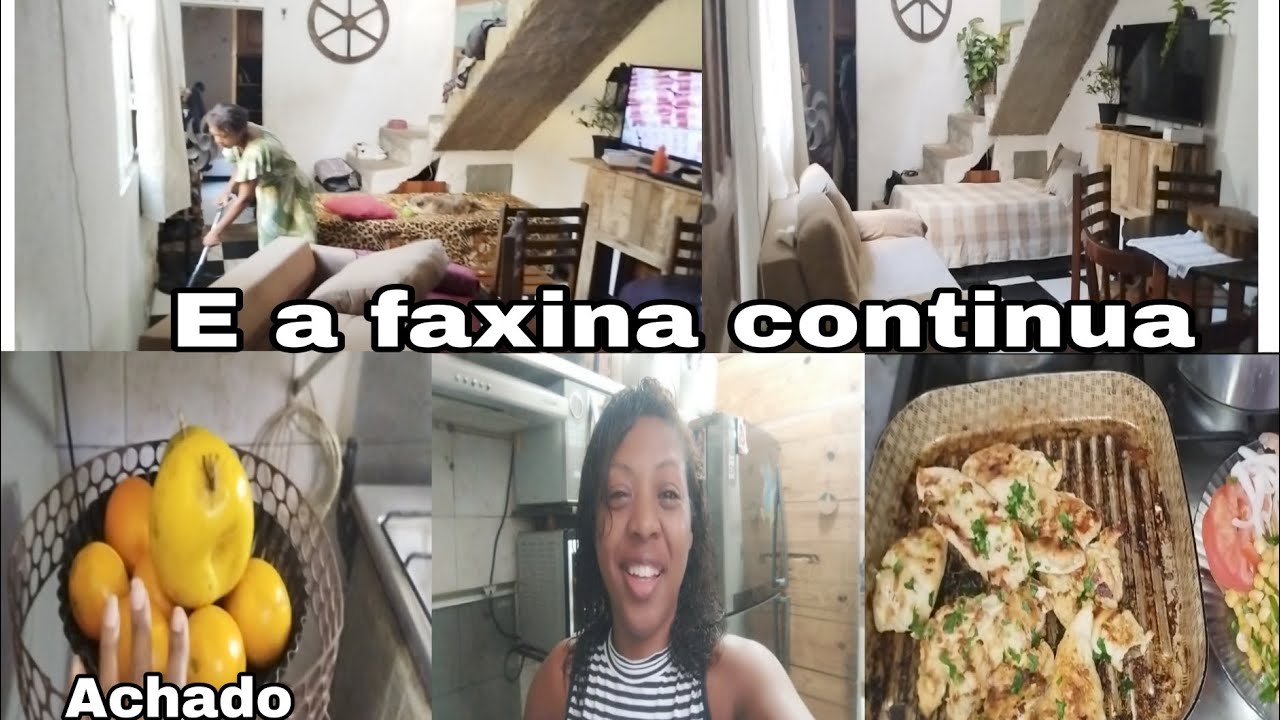 Casa simples mas aconchegante/Do lixo ao luxo achado. /Almoço gostoso