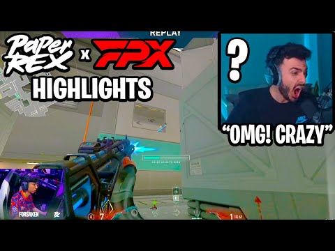 TARIK REACTS TO GRAND FINAL FPX vs Paper Rex - HIGHLIGHTS - VCT Masters Copenhagen | VALORANT