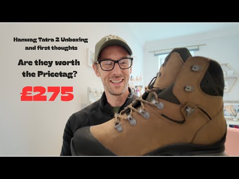 HanWag Tatra 2 gtx boot unboxing and first look