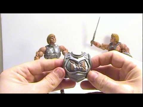 Video review of "He-man and the Masters of the Universe" Classics Reissue toy; Battle Armor He-Man