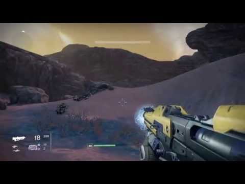 Destiny gameplay PS4 HD walkthrough Level 17, A Rising Tide, Meridian Bay, Mars