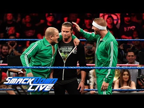 The Spirit Squad joins "Miz TV" in possibly Ziggler's final appearance: SmackDown LIVE, Oct. 4, 2016