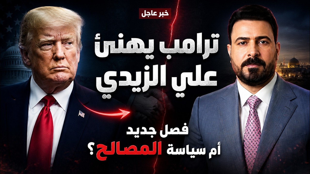 ترامب يبارك ترشيح علي الزيدي… ماذا وراء التحول؟