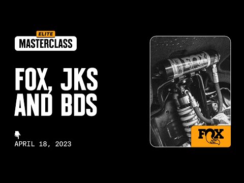 FOX, JKS, and BDS Suspension | onX Offroad Elite - Masterclass