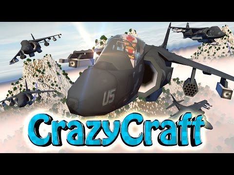 Minecraft | Crazy Craft 2.0 - OreSpawn Modded Survival Ep 193 - "THE KING BOSS VS THE AIR FORCE"