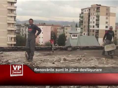 Renovările de la Casa Tineretului sunt în plină desfăşurare