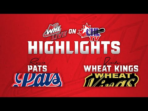 Regina Pats at Brandon Wheat Kings 12/27 | WHL Highlights 2024-25