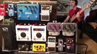 Video thumbnail for Fairfield Circuitry Accountant Compressor Demo (Bass Effects Review) by Zachary Rizer