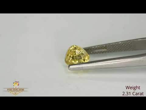 Yellow Sapphire 2.31ct. (Luxury) video
