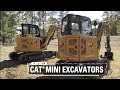 Overview of the Next Generation Cat 304 and 305 CR Mini Excavators