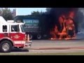 Fort Myers garbage truck fire 
