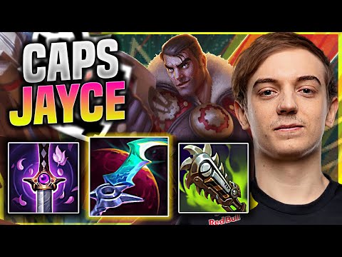 CAPS CHILLING WITH JAYCE! - G2 Caps Plays Jayce TOP vs Renekton! | Season 11