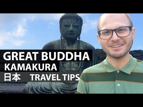 Visiting The Great Buddha in Kamakura, Japan
