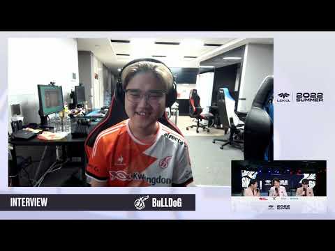 MATCH142 KDF 'BuLLDoG' 선수 인터뷰
