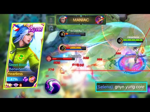 WTF DAMAGE MOONTOON!!! PLEASE DELETE BENEDETTA! | MOBILE LEGENDS