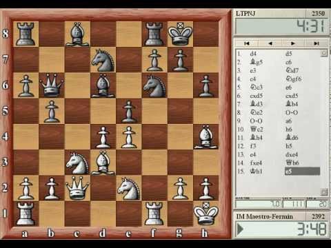 Ajedrez online, ataque al rey, comentado por el Maestro Internacional de Ajedrez, Fermín González