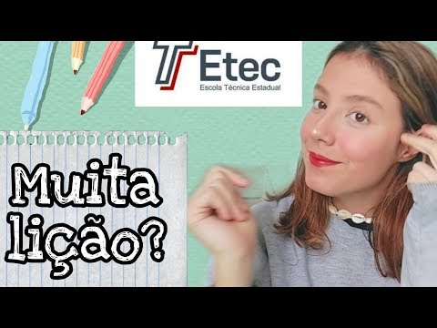 Primeira semana de aula na ETEC: COMO É ESTUDAR NA ETEC?