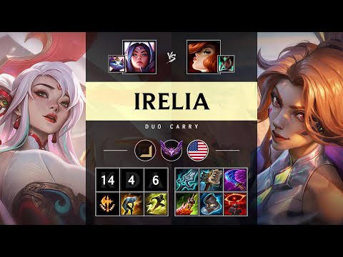 Irelia ADC vs Miss Fortune - NA Master Patch 25.18