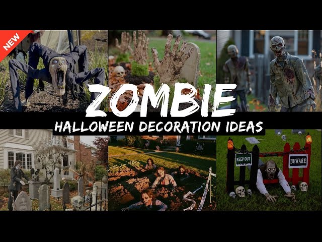 Vídeo relacionado con Estatua de Zombia de Halloween con linterna LED, decoración de estatua de jardín de luces de jardín de gnomes Zombies para Halloween Outdoor Garden Patio Outdoor Decor