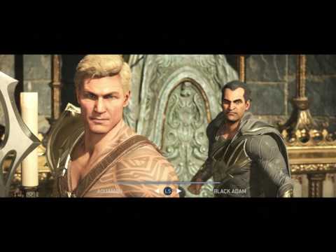INJUSTICE 2 STORY MODE GAMEPLAY PT.10 "BLACK ADAM&AQUAMAN" 1080p 60fps