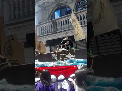 Procesión Infantil de Jesús Nazareno del Martirio Jueves Santo 2026 Patzún Chimaltenango.