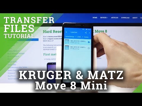 How to Transfer Files in Kruger&Matz Move 8 Mini - Move Data to External Storage