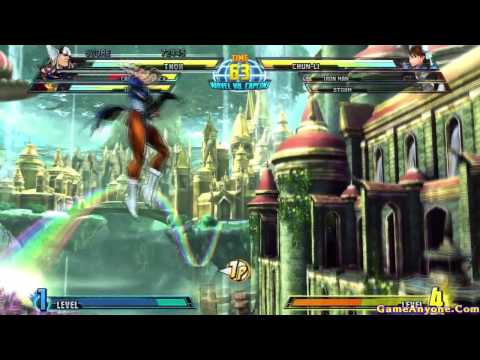 Marvel vs Capcom 3: Fate of Two Worlds (Captain America, Iron Man, Thor Pt. 1/2)