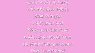 James Morrison Love Is Hard Lyrics.
