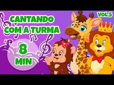 Cantando com a Turma Vol. 5 - Giramille 8 min | Desenho Animado Musical