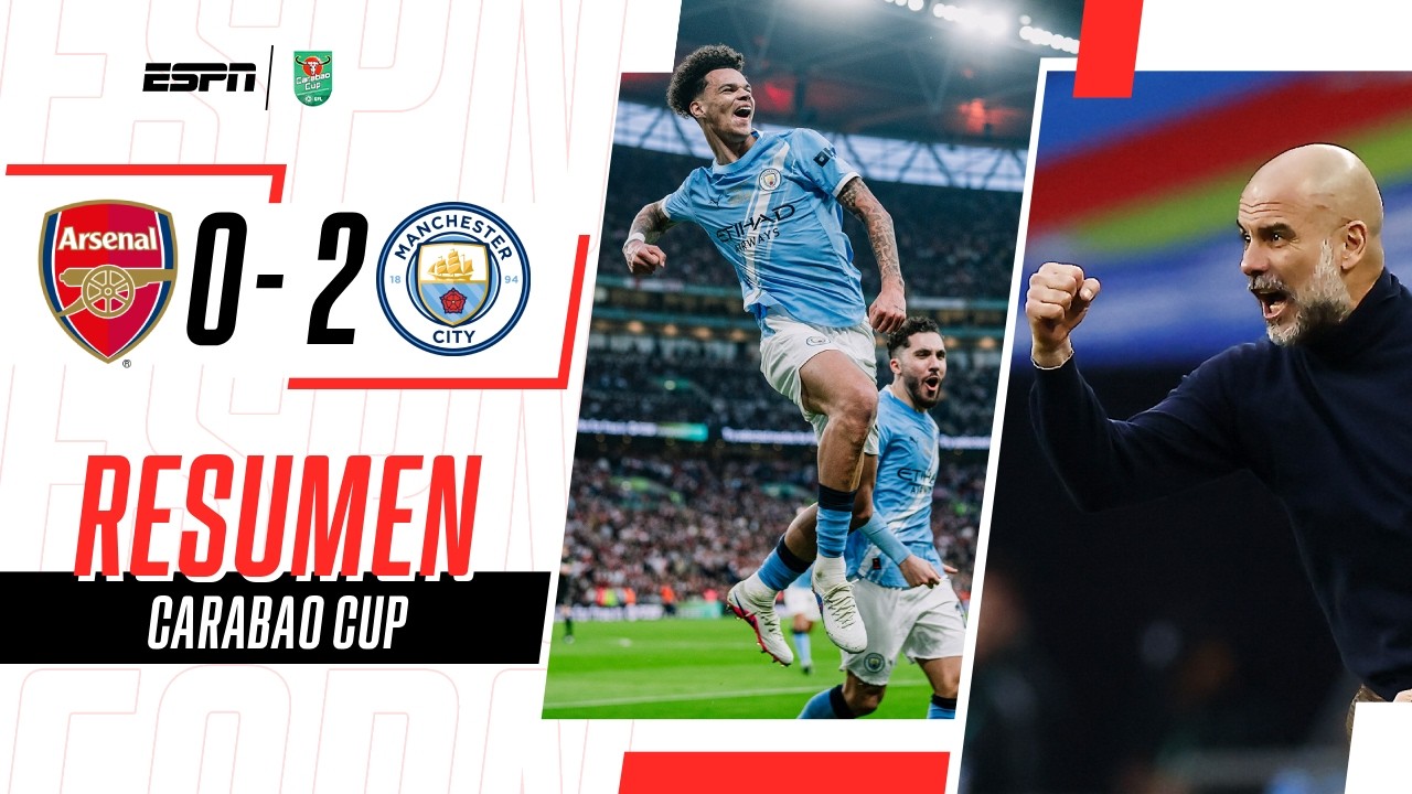 DOBLETE DE O'REILLY EN 4 MINUTOS Y EL CITY DE PEP GRITÓ CAMPEÓN | Arsenal 0-2 M. City | RESUMEN