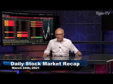 March 23rd, Daily Stock Market Recap with Tom O'Brien - 2021