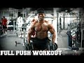 INTENSE Push Workout | My HEAVIEST Deadlift