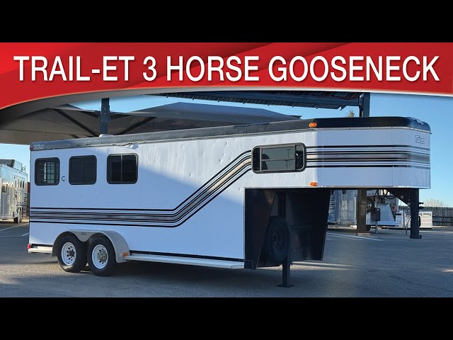 Preview image of Trail-et 3 3 Horse Gooseneck Slant Load youtube video