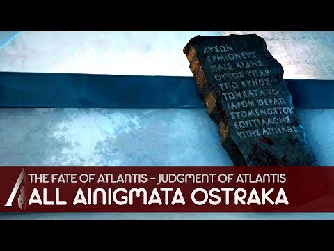 Assassin's Creed Odyssey Judgment of Atlantis - All Ainigmata Ostraka