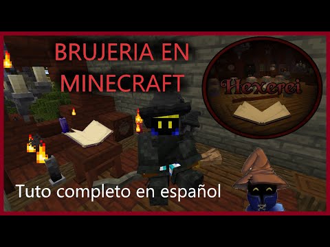 Pakkusito -  HEXEREI 1.18.2 |  WITCHCRAFT IN MINECRAFT |  FLYING BROOMS - CROWS - WITCH'S CALDRON - AND +