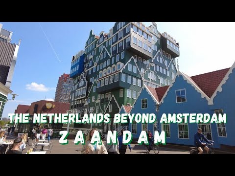 Walking in Zaandam [4K] | The Netherlands Beyond Amsterdam: Zaandam | Perfect Background ASMR Walk