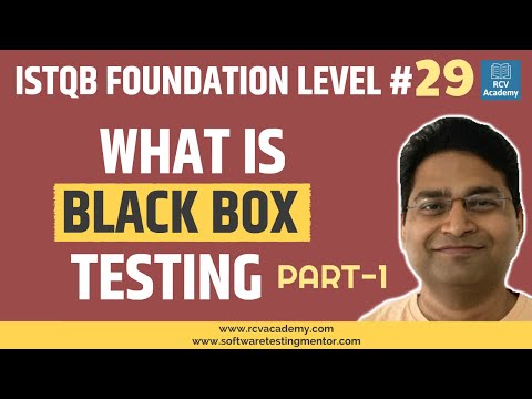 ISTQB Foundation Level 29 Black Box Testing Techniques | Specification Based Part 1