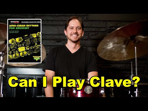 HOW TO PLAY "AFRO-CUBAN RHYTHMS FOR DRUMSET" (LIVE!)