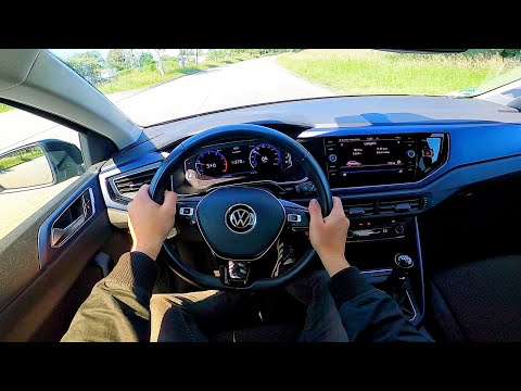 2021 VW Polo 1.0 TSI united - pov test drive