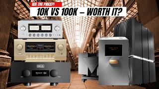 $10,000 vs $100,000 Hi-Fi Amplifiers — What the Money Actually Buys
