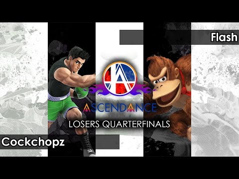 Smash 4: PBG | MNK | Cockchopz (Little Mac) V uS | Flash (DK/Luigi) - Ascendance 83