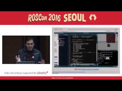 ROSCon 2016 Seoul Day 2 Lightning Talk   The Construct   Learn ROS in 5 Days