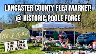 🖼️ Lancaster County Flea Market! Historic Poole Forge | Narvon, PA 🛍️