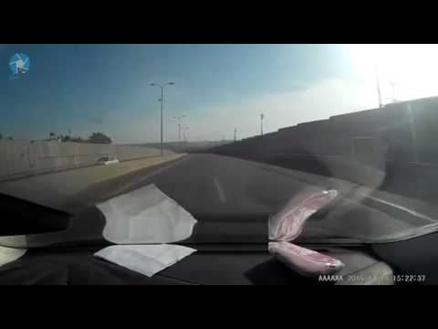 Driver doesn't like being overtaken and causes accident