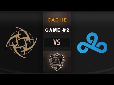 NiP vs Cloud9 Game 2, Cache - cs_summit: Losers' Round 2