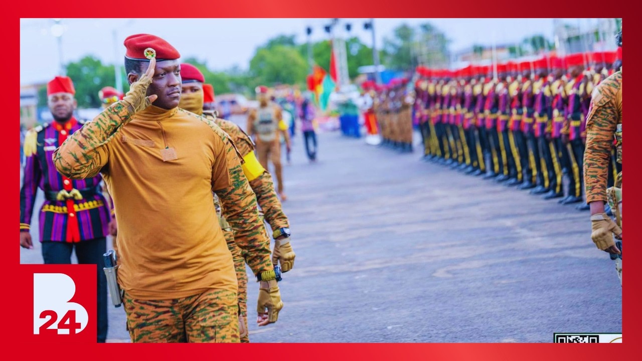 25e promotion de l'AMGN : Retour en images de la revue des troupes par Capitaine Ibrahim Traoré