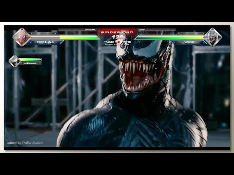 Spider-Man vs Venom with Healthbars
