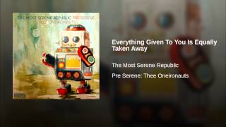 Everything Given To You Is Equally Taken Away Music Video