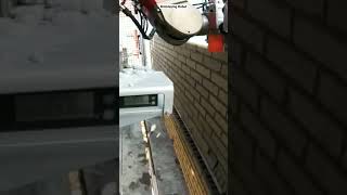 Brick Laying Robot #construction #machine #shorts #robot
